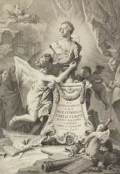 Widmungsseite an Karl III. von Spanien und die beiden Sizilien, Frontispiz für Paolantonio Paoli